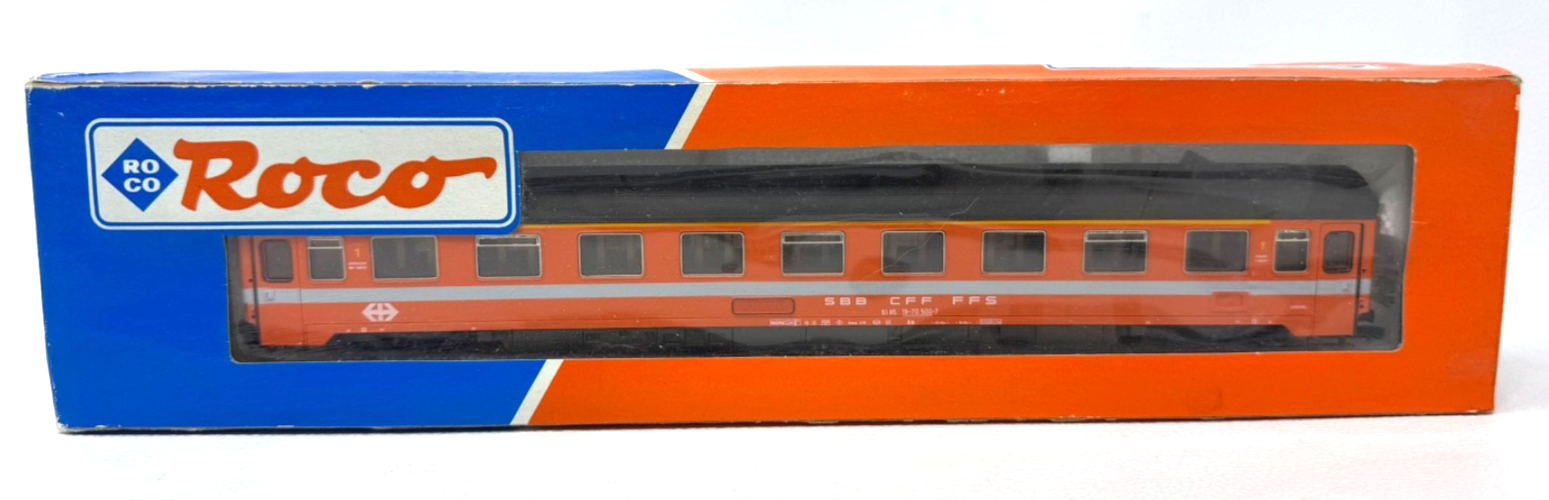 Roco 44655 H0 Eurofima express 1. Kl. 19-70 500-7 SBB CFF FFS - H0 HO 1:87 EVP
