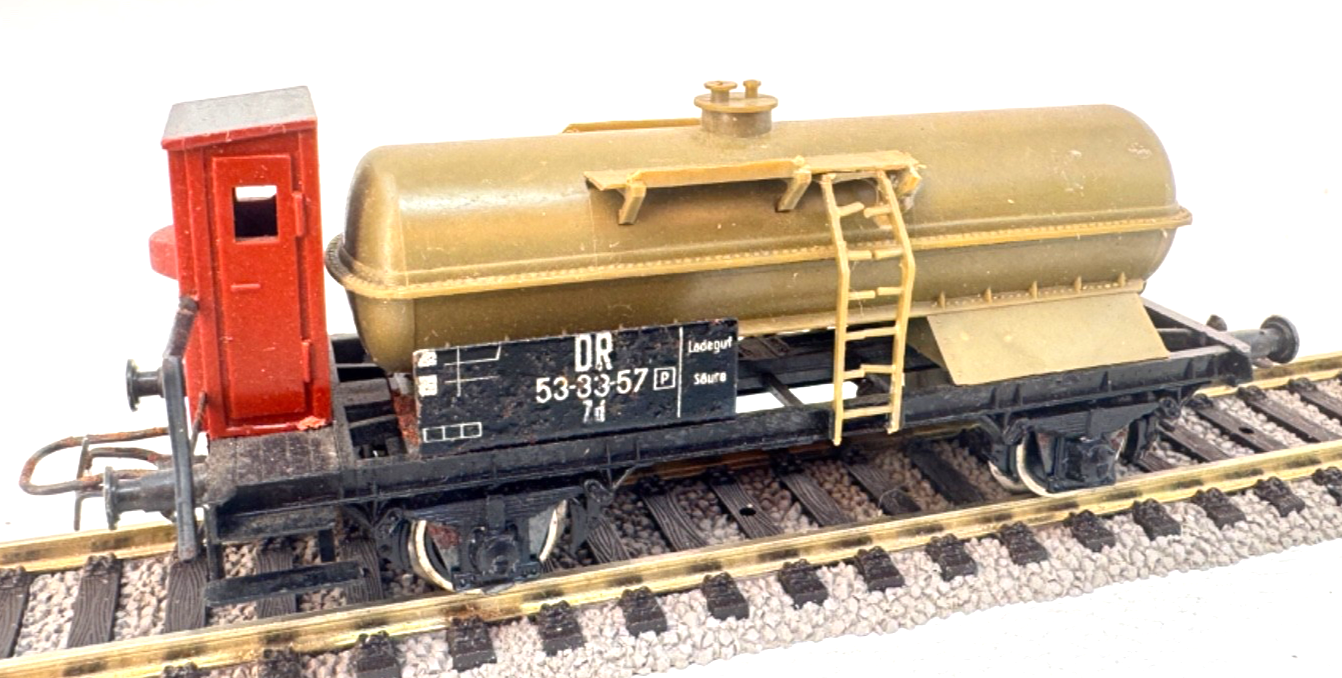 Sachsenmodelle 16177 H0 Kesselwagen Schwefelsäure 53-33-57 DR - HO H0 1:87