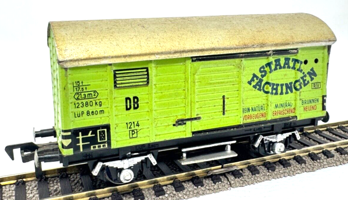 Fleischmann 1214 DB - Staatlich Fachingen  - Blechwagen - 1:87 HO H0