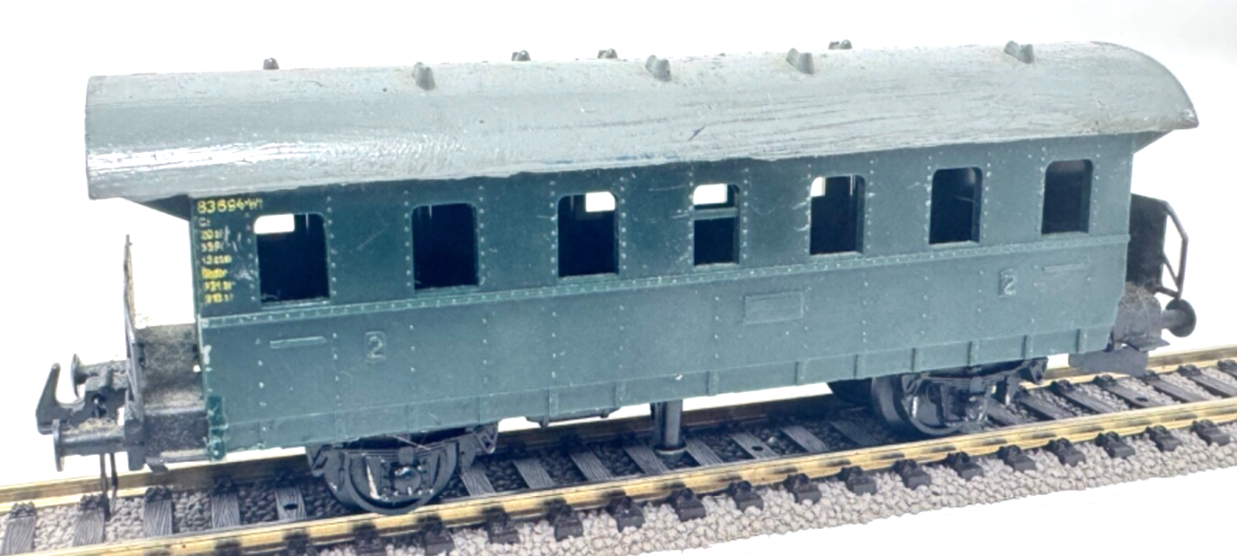 Trix Express H0 20/182 Personenwagen Donnerbüchse 83694 Wt - 1:87 HO H0 defekt Trix Express H0 20/182 Personenwagen Donnerbüchse 83694 Wt - 1:87 HO H0 defekt