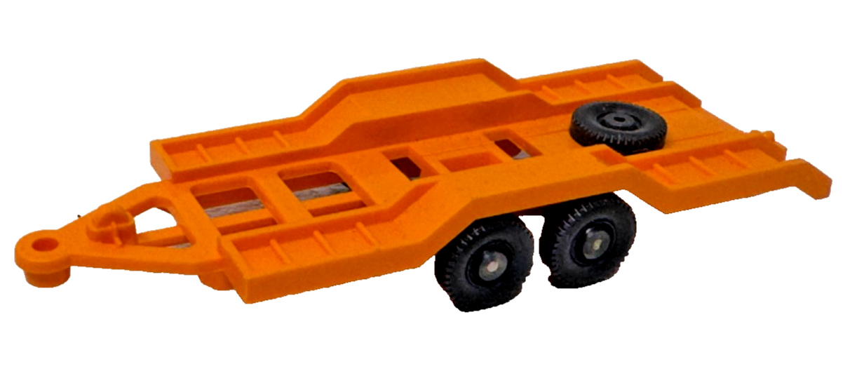 Wiking H0 98/2 Autotransport - Anhänger Doppelachser - orange  - 1:87 H0 HO