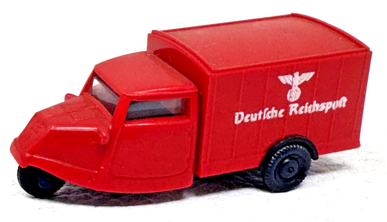 Praline H0 Tempo Dreirad Hanseat "Deutsche Reichspost" - HO H0 1:87 Praline H0 Tempo Dreirad Hanseat "Deutsche Reichspost" - HO H0 1:87