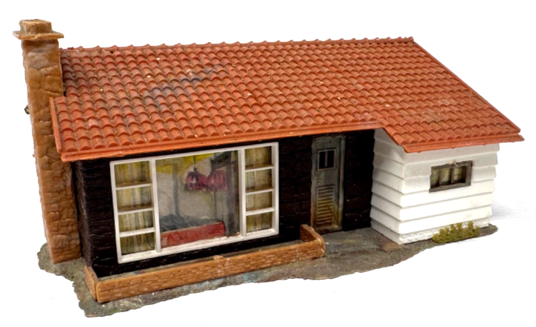 Faller B-266 H0 Kleines Steinhaus Bungalow mit Kamin  12 x 9 x 5,7 cm HO H0 1:87