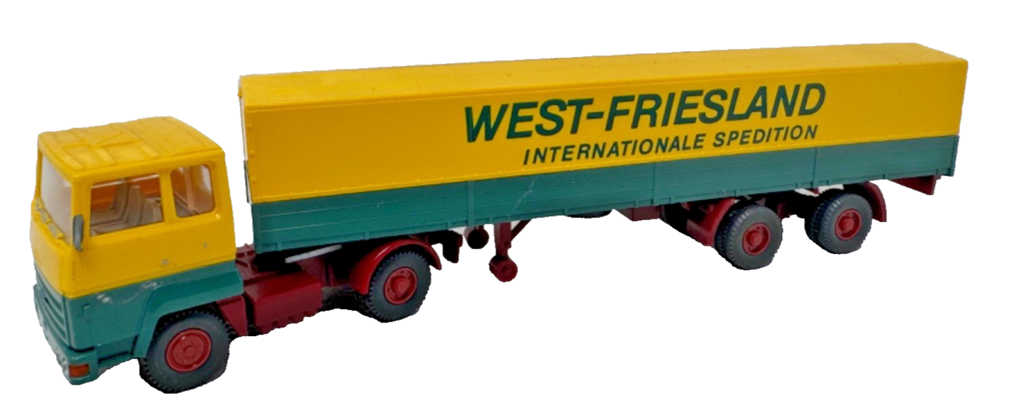 Wiking 530 H0 Ford Transcontinental Sattelzug West-Friesland - HO H0 1:87 Wiking 530 H0 Ford Transcontinental Sattelzug West-Friesland - HO H0 1:87