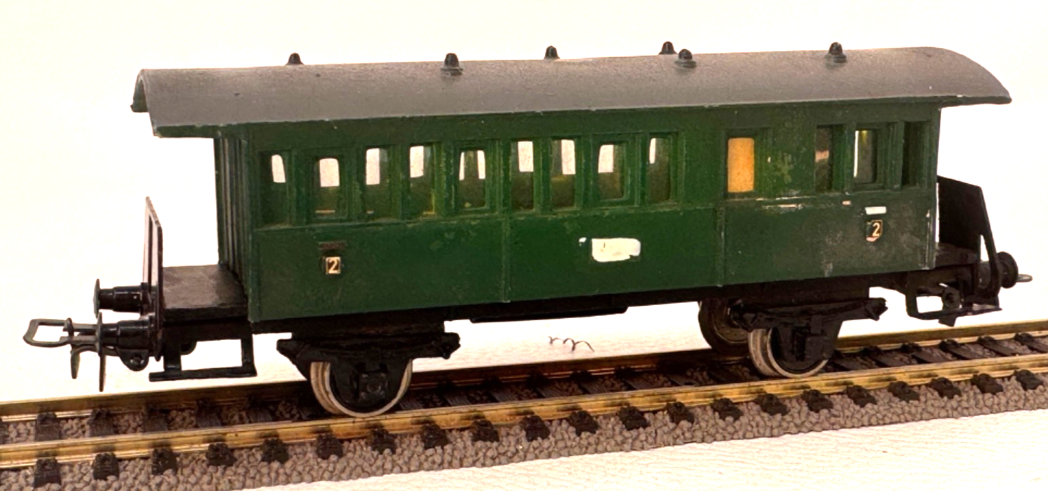 Piko Gebert H0 59/173/4025 Personenwagen 2. Klasse - grün H0 HO 1:87