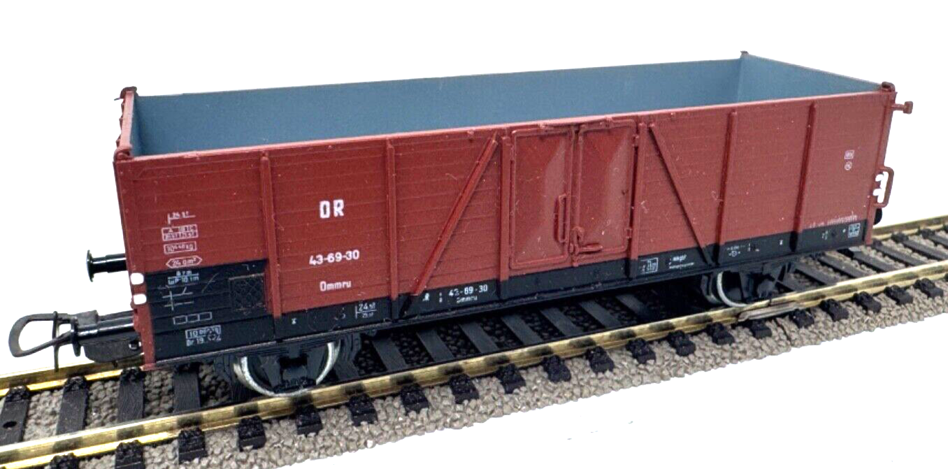 Piko Hochbordwagen 43-69-30 Ommru - DR - H0 HO 1:87