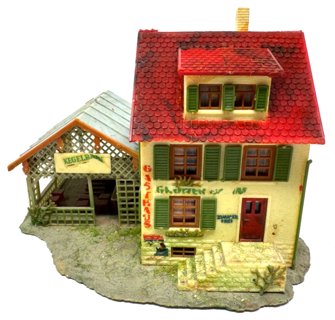 Faller H0 B-269 Gebäude Gasthaus Pension mit Biergarten H0 HO 1:87 Faller H0 B-269 Gebäude Gasthaus Pension mit Biergarten H0 HO 1:87