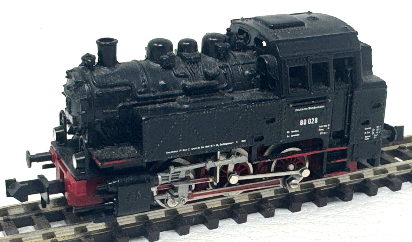 Roco N 02100A Dampflok BR 80 028 DB - Spur N - 1:160 Roco N 02100A Dampflok BR 80 028 DB - Spur N - 1:160