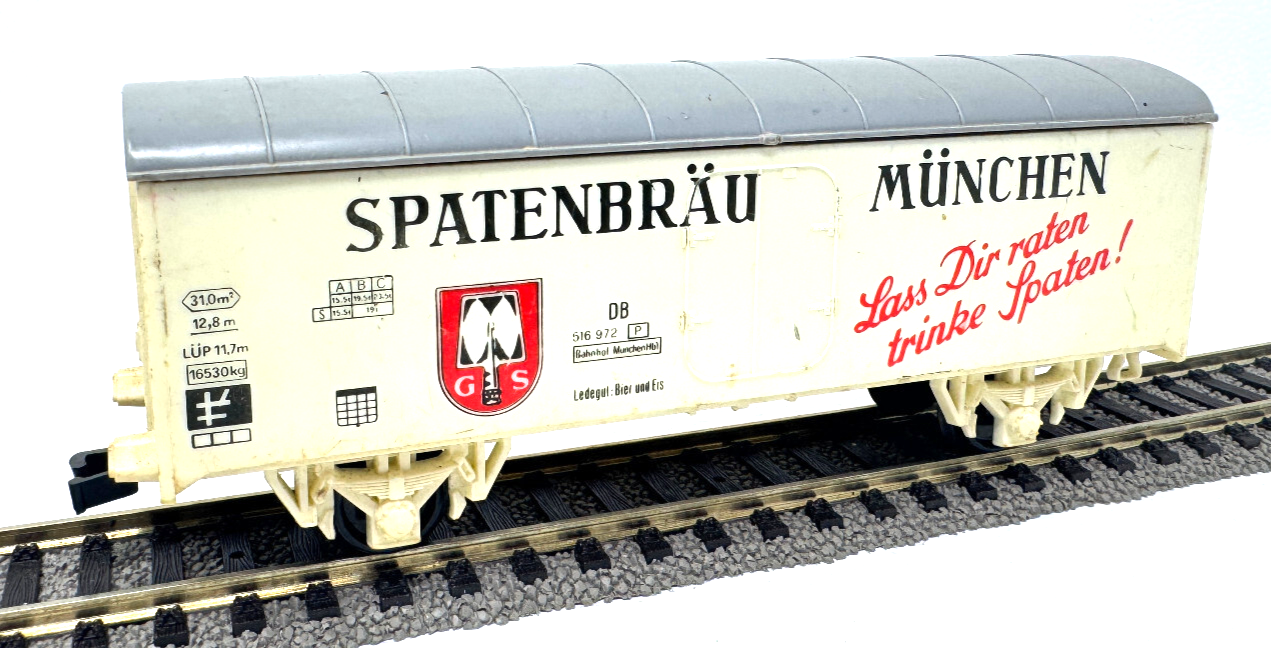 Lima 3111 Güterwagen 516 972 - DB - Spatenbräu München - 1:87 HO H0 für Bastler