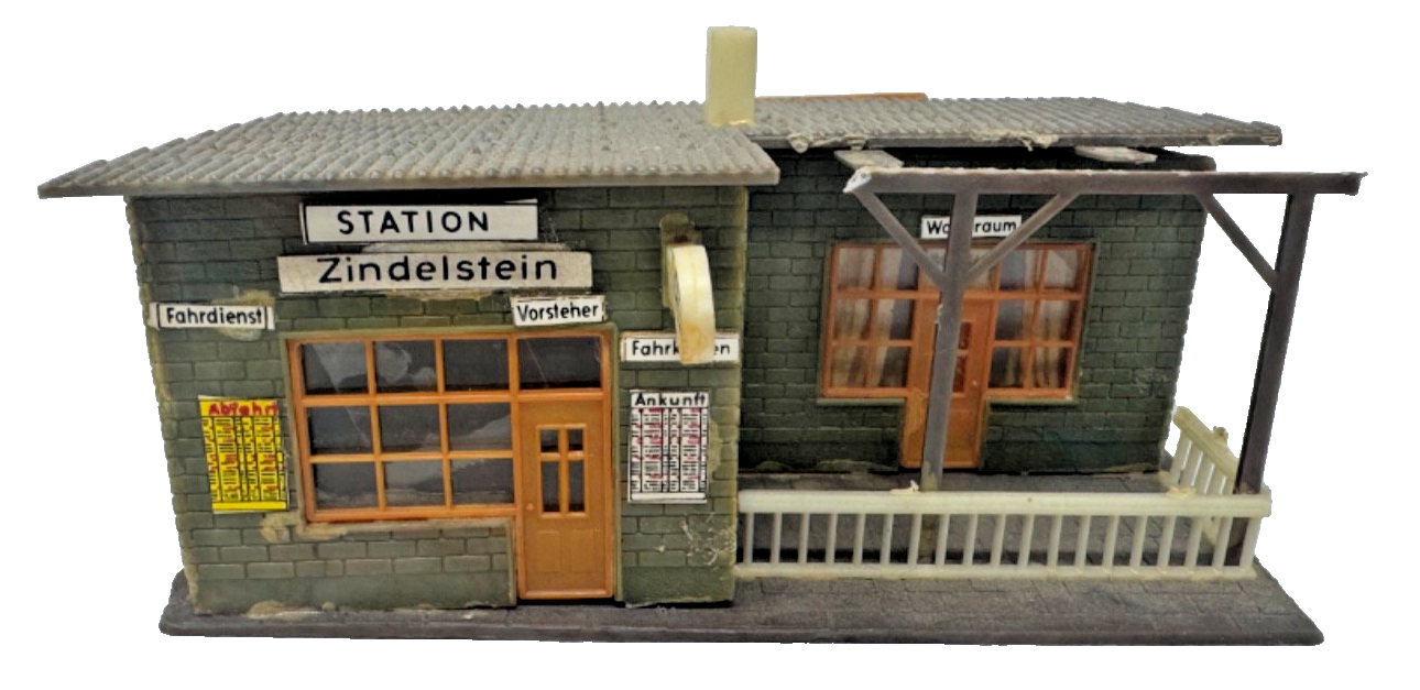 Faller B-91 H0 Haltepunkt Zindelstein aus Anlagenrückbau Bahnhof HO H0 1:87 Faller B-91 H0 Haltepunkt Zindelstein aus Anlagenrückbau Bahnhof HO H0 1:87