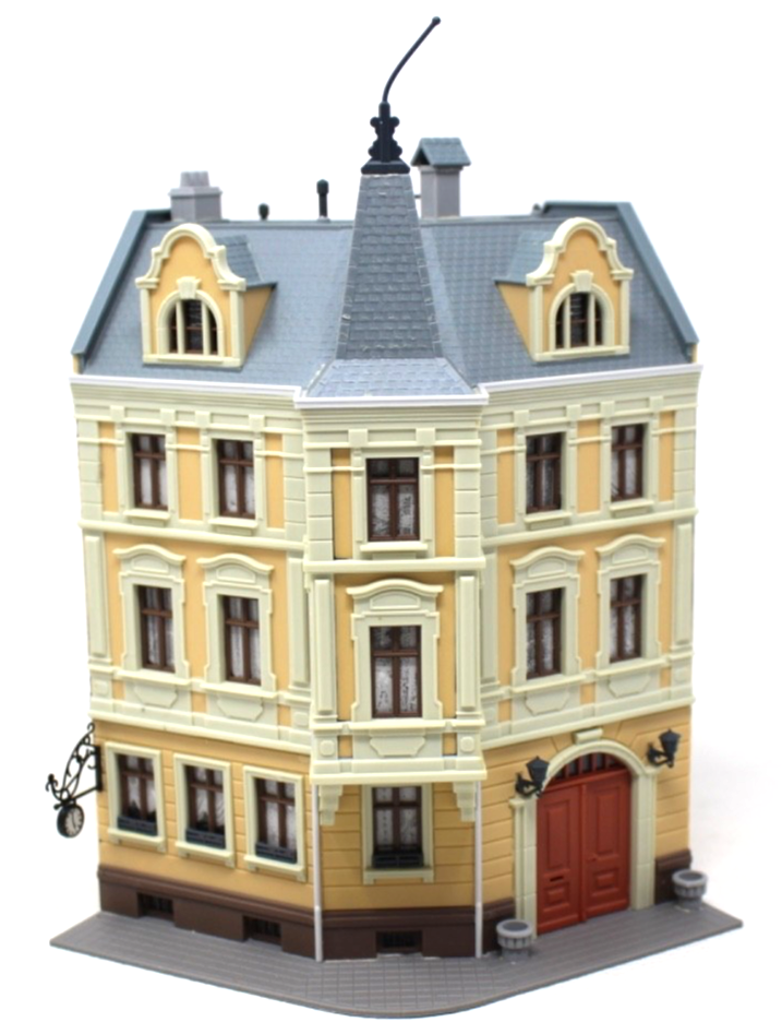 Kibri H0 38296 Eckhaus am Wochenmarkt ca. 16,5 x 16 x 22 cm HO H0 1:87