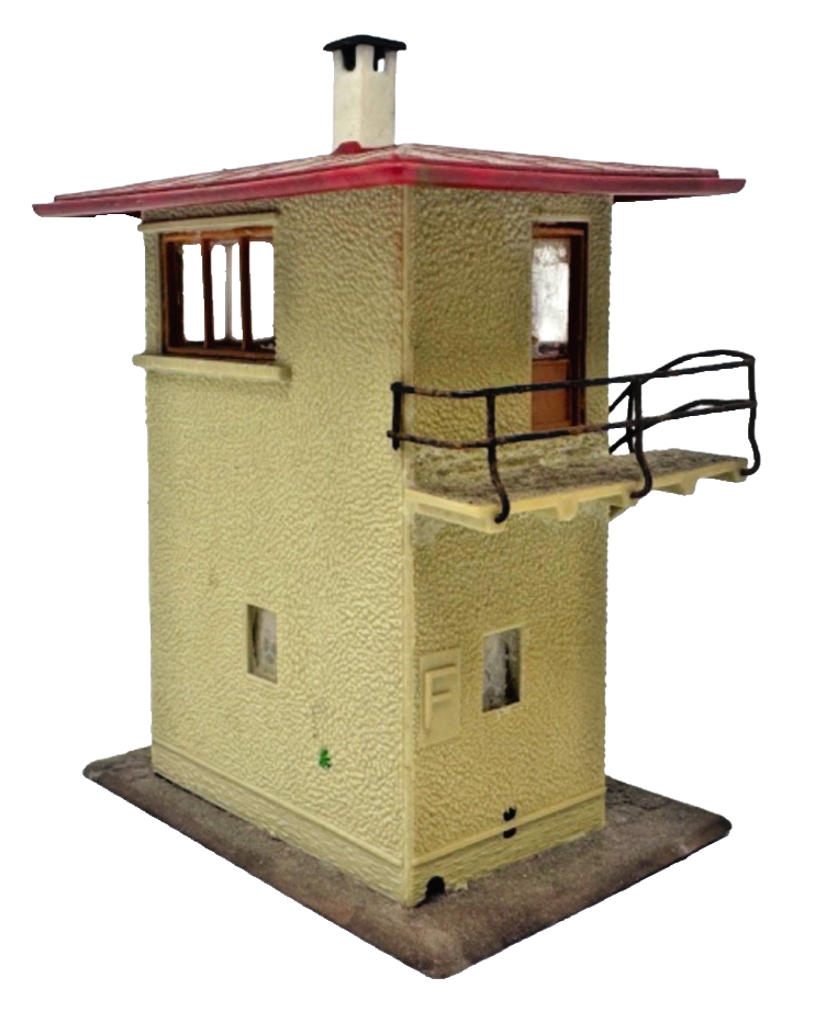 Faller H0 Nr. 121 Gebäude Stellwerk Blockstellwerk ca. 7 x 5 x 9 cm - H0 HO 1:87 Faller H0 Nr. 121 Gebäude Stellwerk Blockstellwerk ca. 7 x 5 x 9 cm - H0 HO 1:87