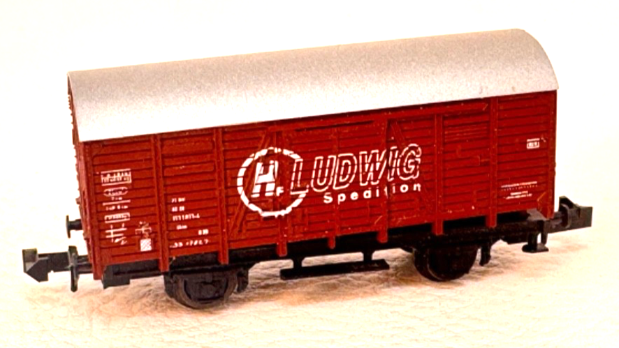 Roco N Güterwagen - H. Ludwig Spedition - 113 1813-4 DB - N 1:160 - für Bastler