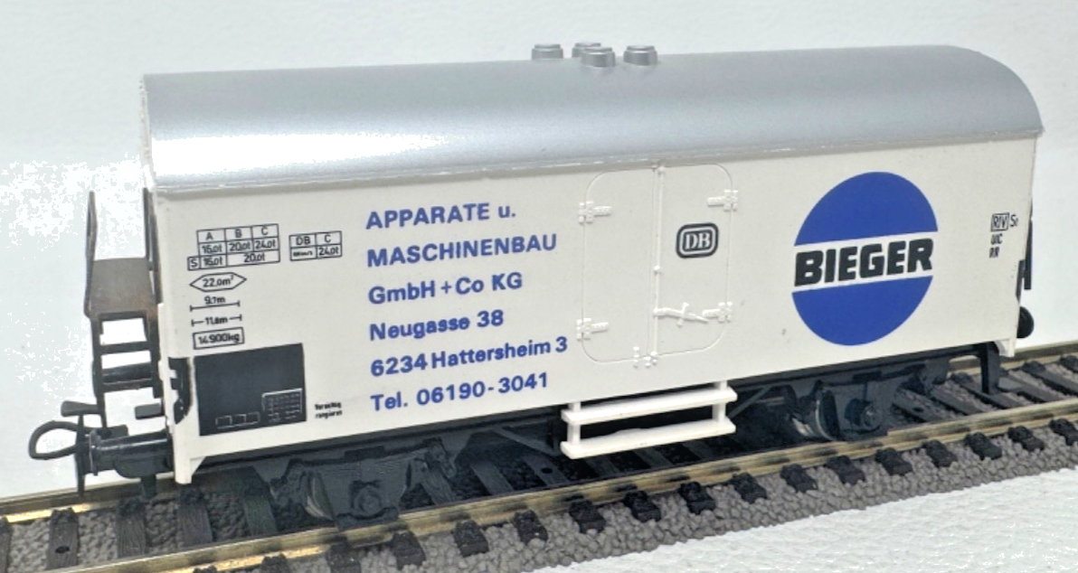 Märklin H0 4415 Bieger Apparate  blaues Logo - weiß - HO H0 1:87 in OVP
