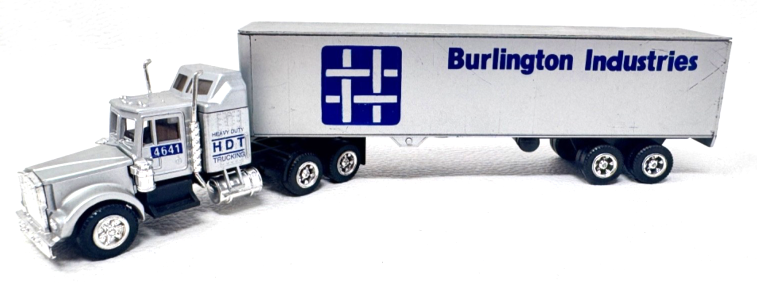 herpa H0 LKW Truck Peterbilt Semi-Trailer Burlington Industries Heavy HO H0 1:87 herpa H0 LKW Truck Peterbilt Semi-Trailer Burlington Industries Heavy HO H0 1:87