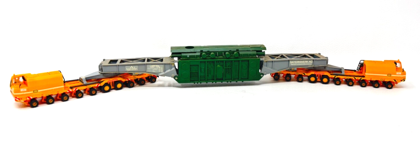 Kibri 10128 Scheuerle Schwerlastselbstfahrer Tieflader Generator H0 HO 1:87