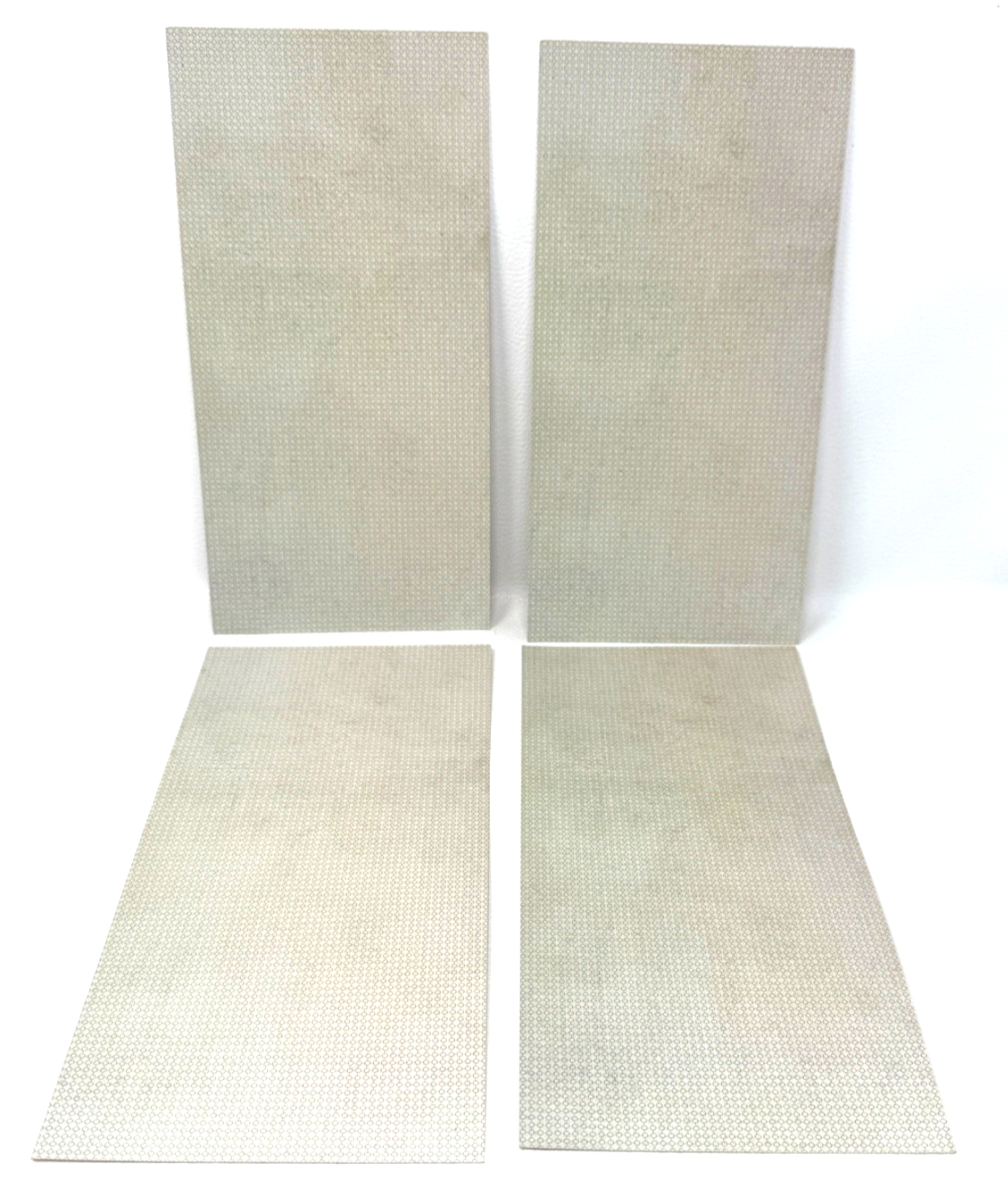 4x Faller 619 Gehwegdekor Platten Modelleisenbahn grau 25 x 12,5 cm