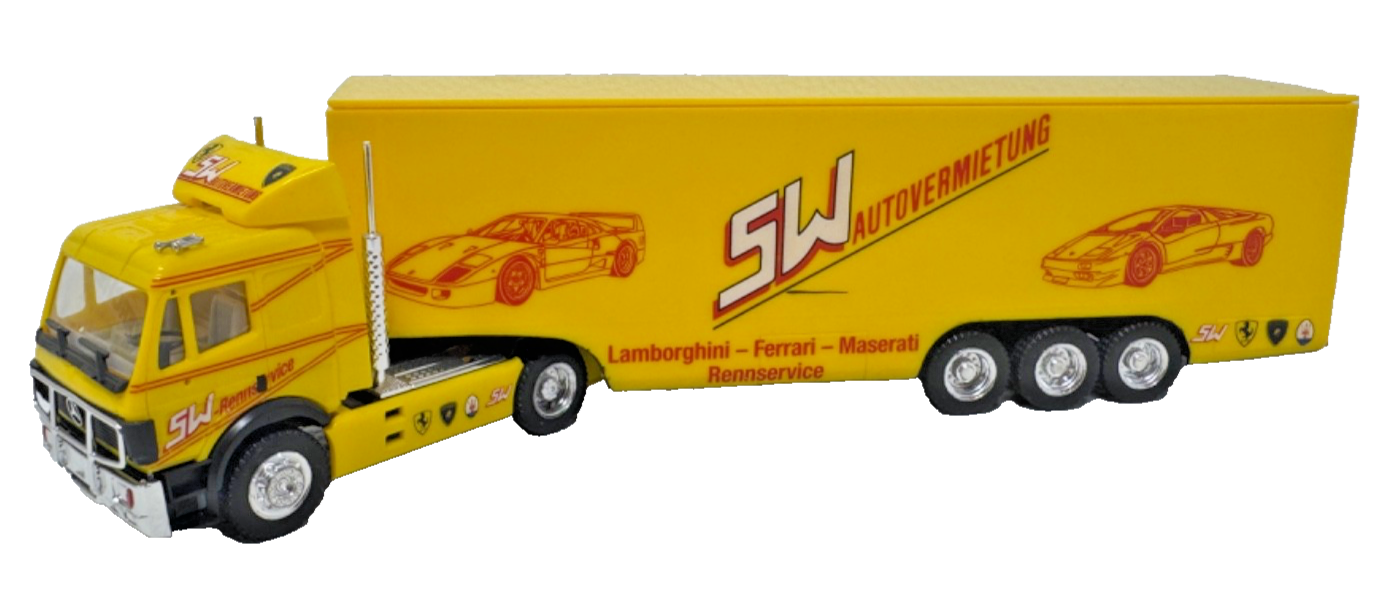 Herpa H0 Mercedes Benz Sattelzug SW Autovermietung HO H0 1:87