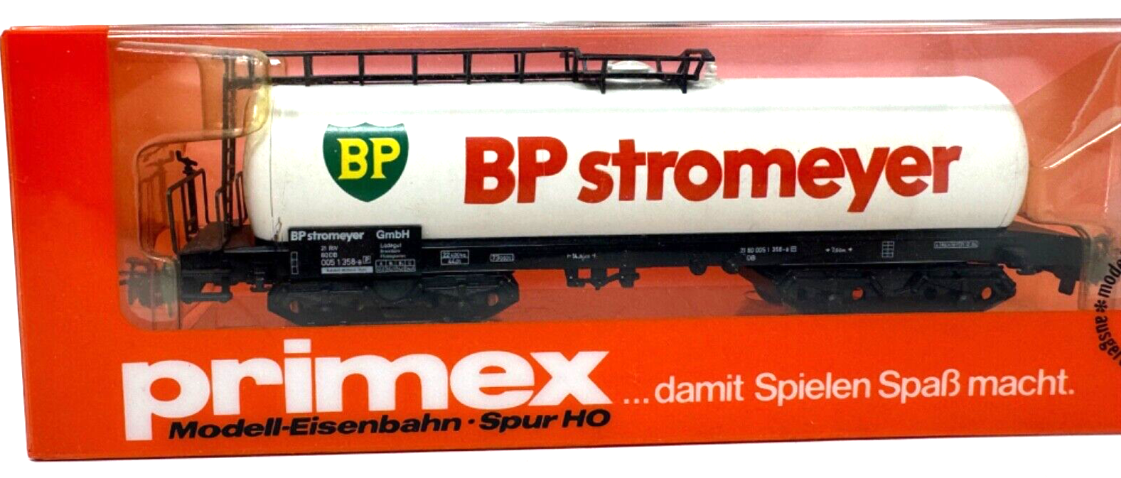Märklin Primex 4588 Kesselwagen BP Stromeyer - DB 005 1 358-8- 1:87 H0 HO