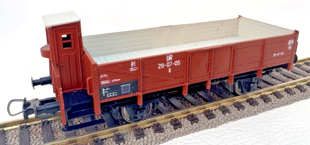 Sachsenmodelle H0 16002 offener Güterwagen - DR - 29-07-05 - HO H0 1:87 Sachsenmodelle H0 16002 offener Güterwagen - DR - 29-07-05 - HO H0 1:87