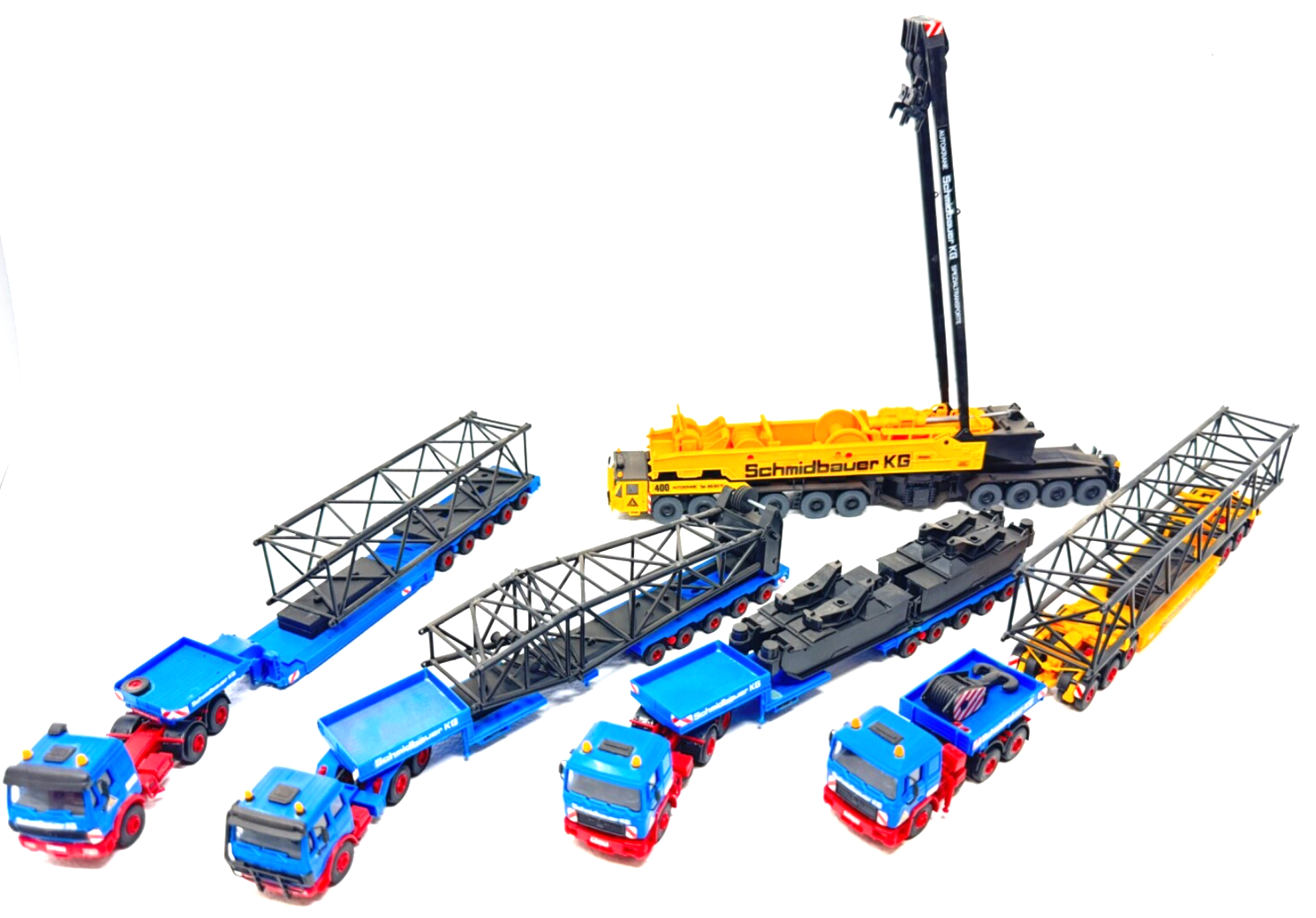 Kibri 10356 HO Gittermastkran auf Reisen - fertig gebauter Bausatz HO H0 1:87 Kibri 10356 HO Gittermastkran auf Reisen - fertig gebauter Bausatz HO H0 1:87