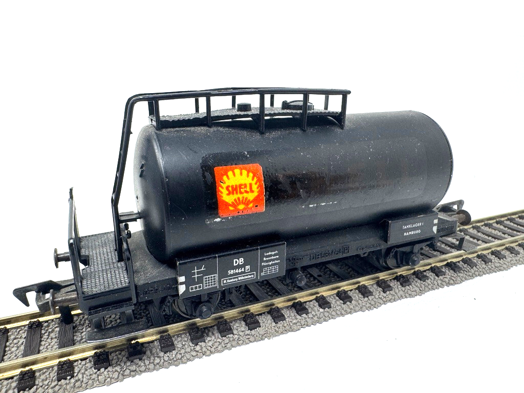 Fleischmann Kesselwagen Tankwagen "SHELL" 581464 DB - H0 HO 1:87