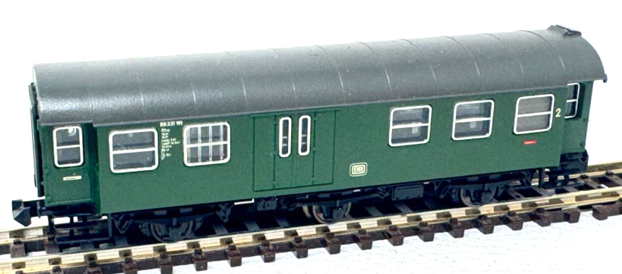 Fleischmann 8097K Umbauwagen 2. Kl. / Gepäckwagen - 3-achsig DB - Spur N - 1:160 Fleischmann 8097K Umbauwagen 2. Kl. / Gepäckwagen - 3-achsig DB - Spur N - 1:160
