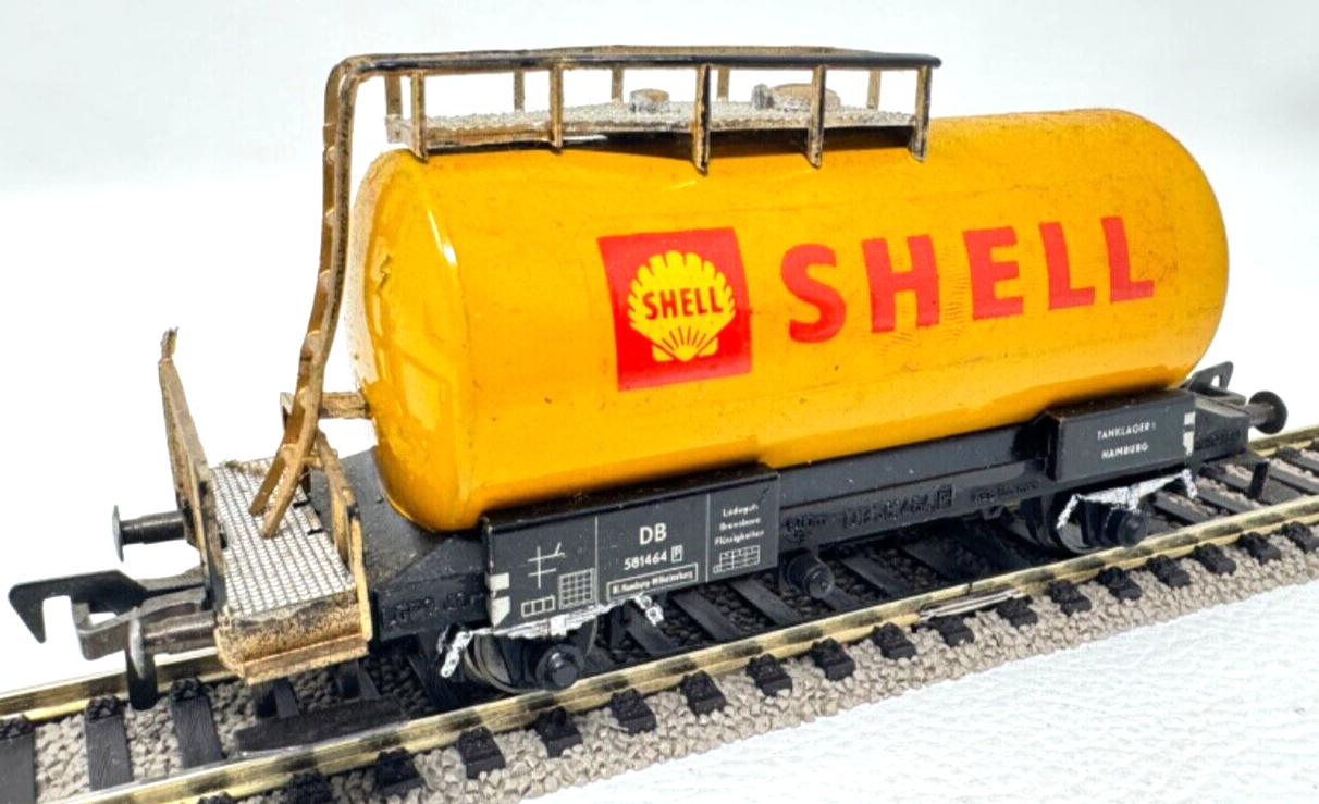 Fleischmann Kesselwagen Tankwagen "SHELL" 581464 Tanklager 1 Hamburg H0 HO 1:87 Fleischmann Kesselwagen Tankwagen "SHELL" 581464 Tanklager 1 Hamburg H0 HO 1:87