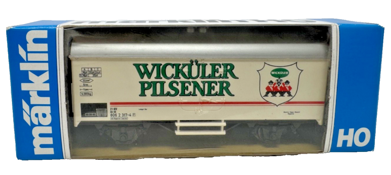 Märklin H0 4422 Kühlwagen Wicküler Pilsener 806 2 317-4 DB - HO H0 1:87 in OVP