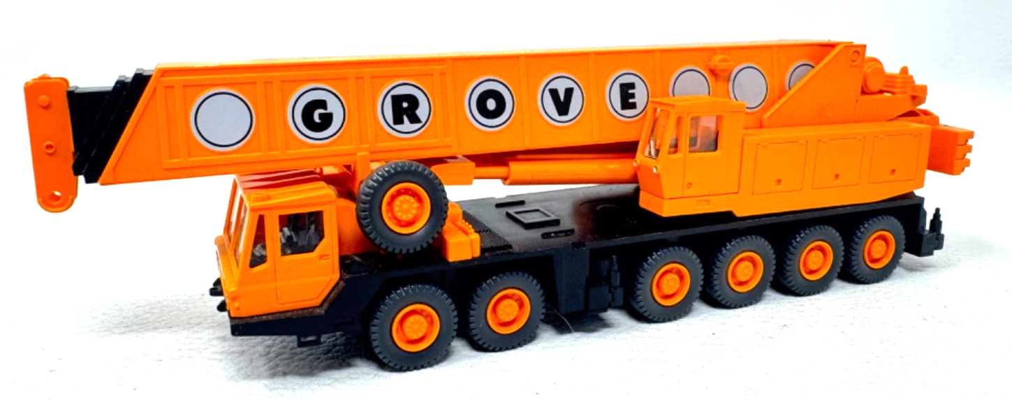 Wiking H0 40632 Grove Autokran rotorange 3-fach ausziehbar - HO H0 1:87