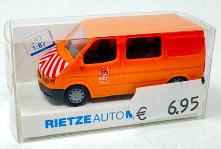 Rietze 30691 Ford Transit MET -  orange HO H0 1:87 NEU + OVP