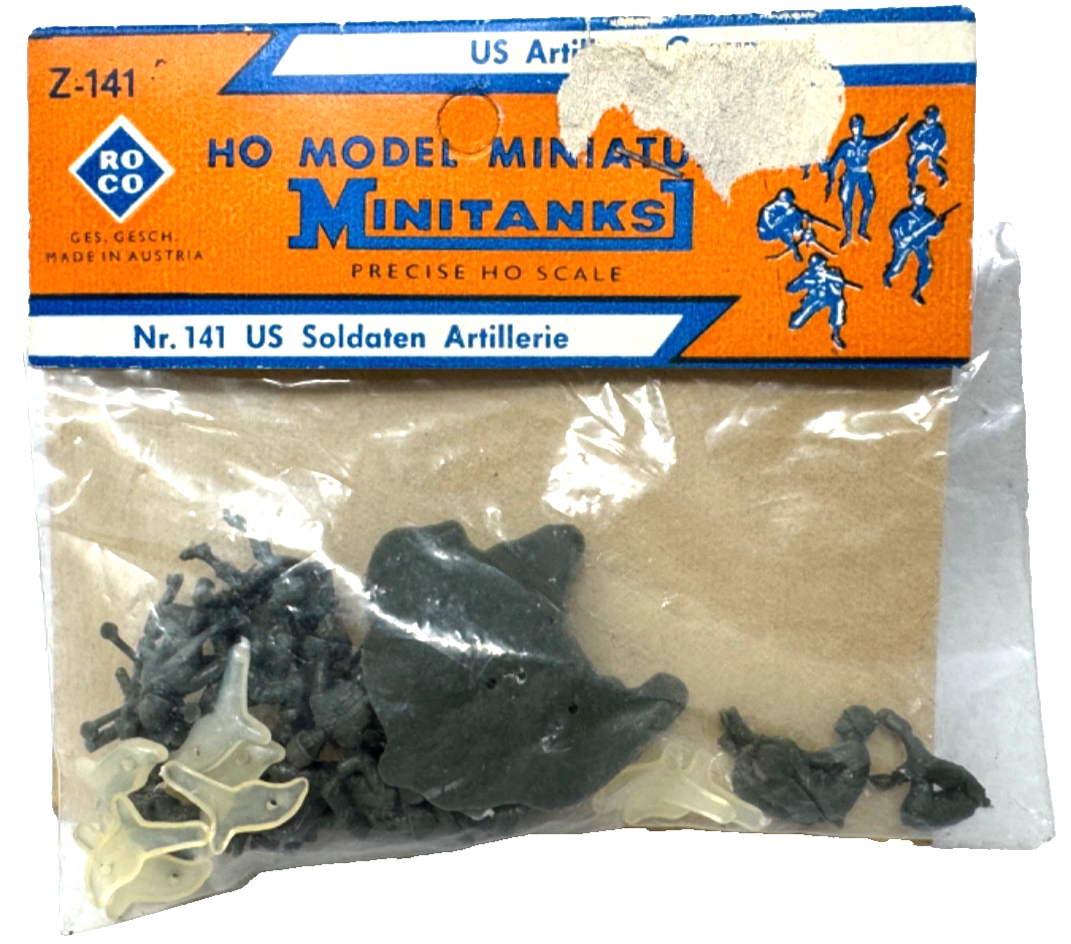 Roco H0 Z-141 Minitanks US Soldaten Artillerie H0 HO 1:87 in OVP