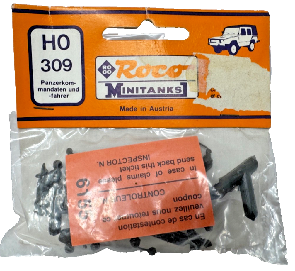 Roco H0 309 Minitanks Panzerkommandanten und -fahrer USA/BW/Nato H0 HO 1:87 OVP
