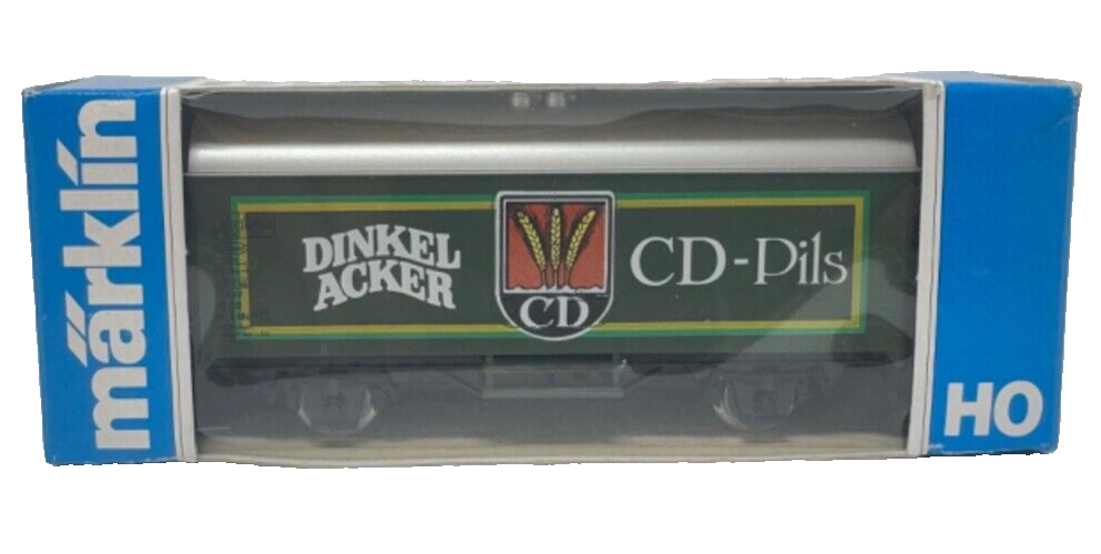 Märklin 4436 gedeckter Güterwagen Kühlwagen Dinkelacker CD-Pils DB - H0 HO 1:87