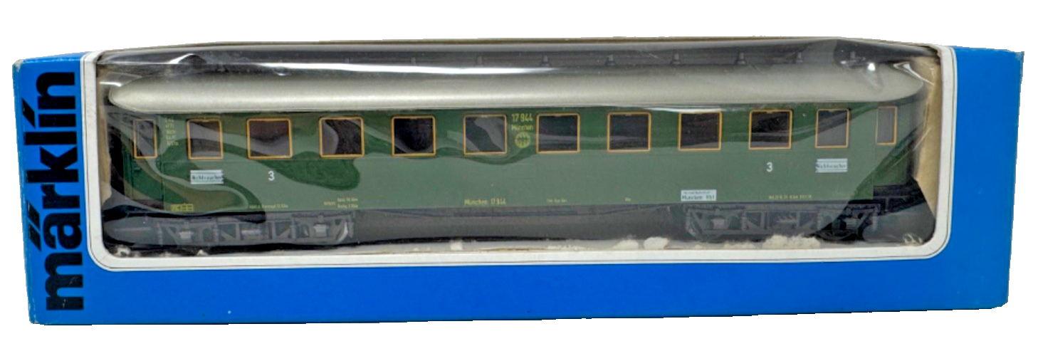 Märklin H0 4136 D-Zug Wagen 3.  Klasse der DRG 17 944 München - AC - H0 HO 1:87