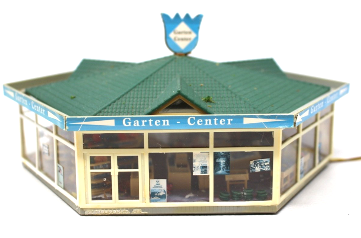 Faller H0 357 Garten-Center beleuchtet ca. 22 x 22 x 9,3 cm HO H0 1:87