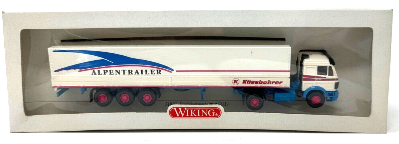 Wiking 51001 Mercedes-Benz SK 1748 Pritschensattelzug Alpentrail HO H0 1:87
