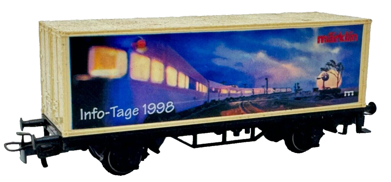 Märklin 4481 Containerwagen Märklin Info Tage 1998 - AC - HO H0 1:87