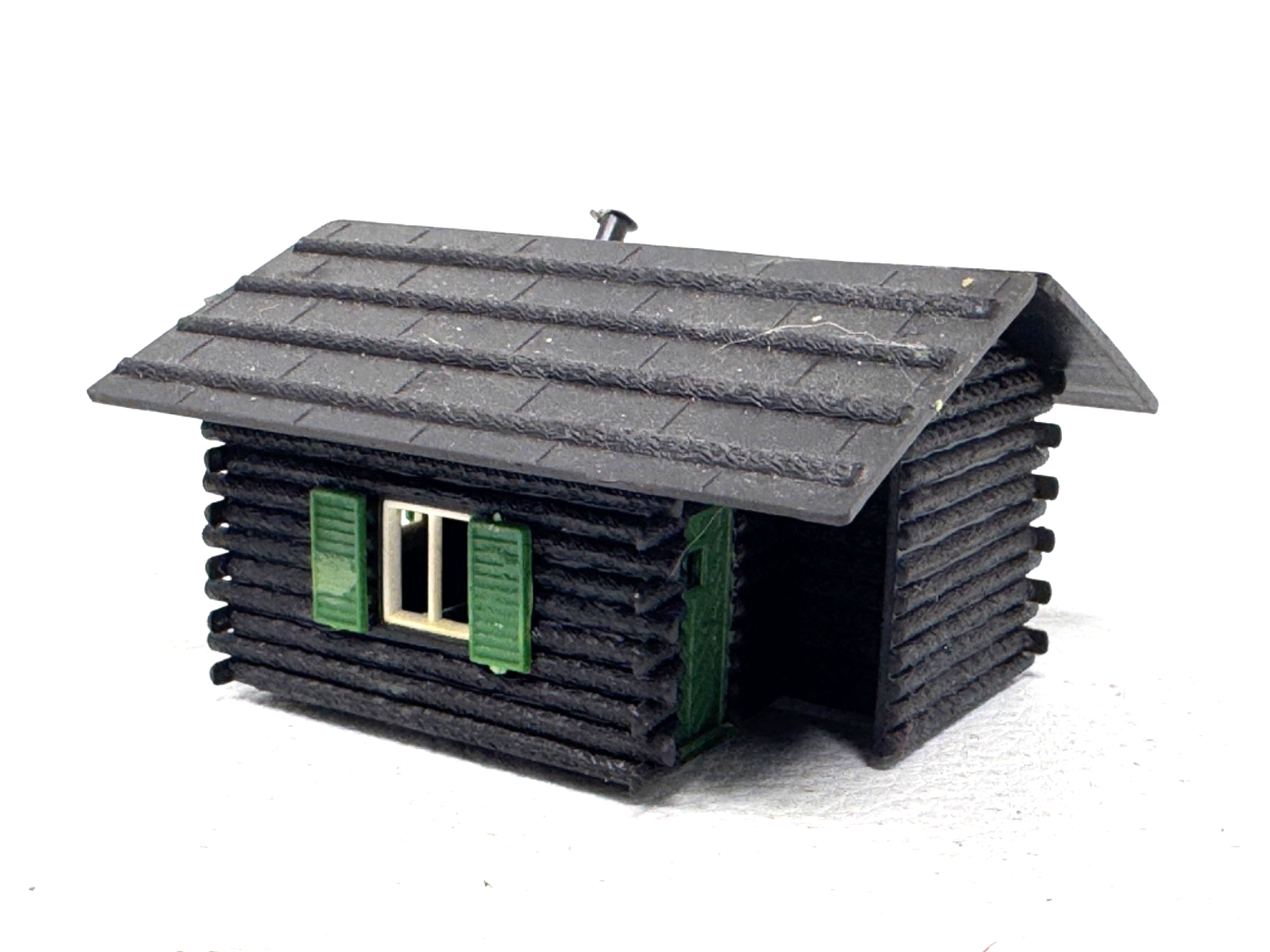 Kleine Waldhütte Baumstammhütte - ca. 7,5 x 6,3 x 4 - HO H0 1:87 Kleine Waldhütte Baumstammhütte - ca. 7,5 x 6,3 x 4 - HO H0 1:87