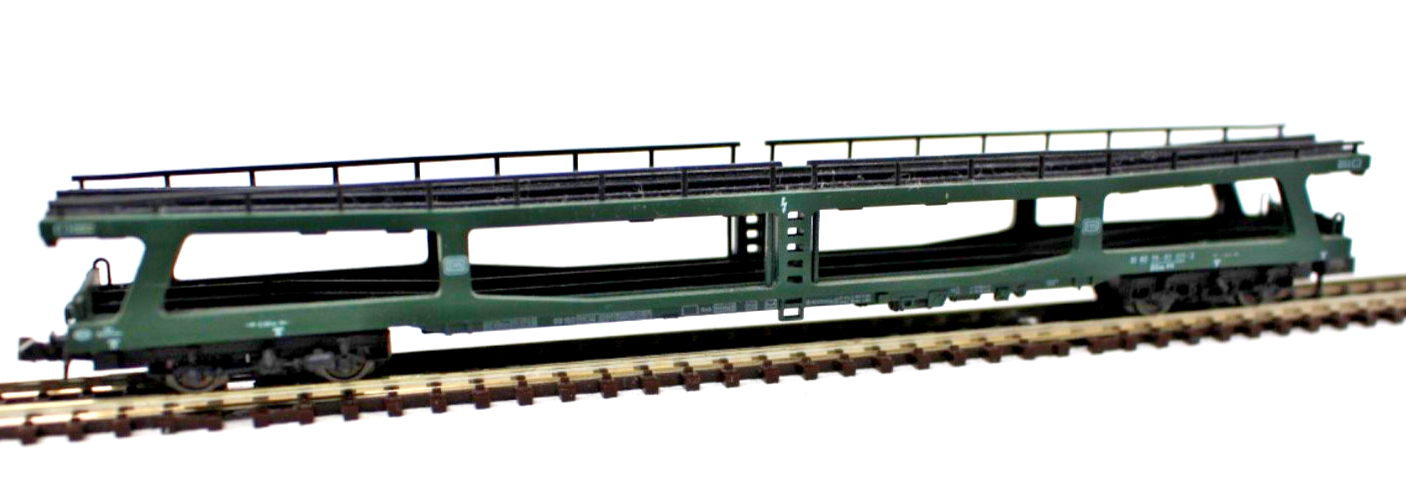 Fleischmann N 8284 Autotransportwagen unbeladen 08 160 - N 1:160 in OVP