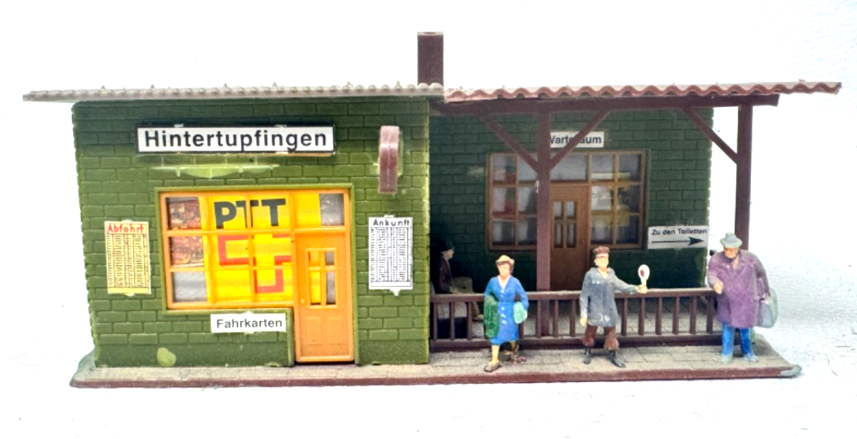 Faller B-91 H0 Haltepunkt Hintertupfingen aus Anlagenrückbau Bahnhof HO H0 1:87