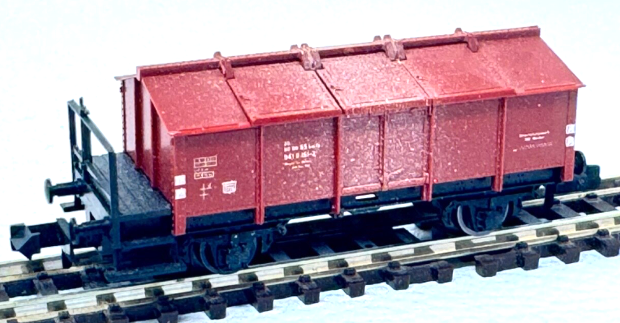 Fleischmann N 8210 Klappdeckelwagen Güter Waggon DB 941 0 161-2 - N - 1:160 Fleischmann N 8210 Klappdeckelwagen Güter Waggon DB 941 0 161-2 - N - 1:160