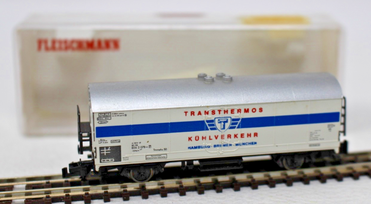 Fleischmann N 8320 Güterwagen Transthermos Kühlverkehr 806 2 078-4 DB N 1:160