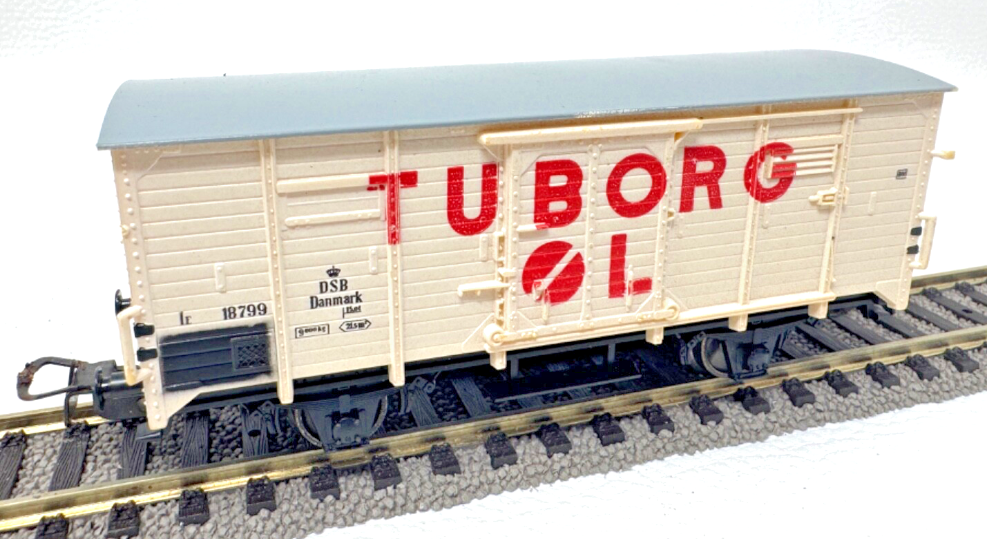 Piko Gedeckter Güterwagen Tuborg OL - DSB Denmark - 18799 - H0 HO 1:87
