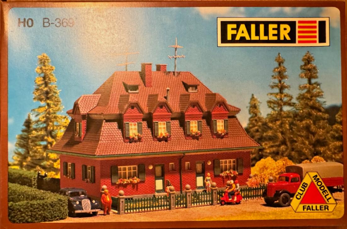 Faller H0 B-369 Siedlungshaus Haus "Gartenstadt" HO H0 1:87 NEU / OVP