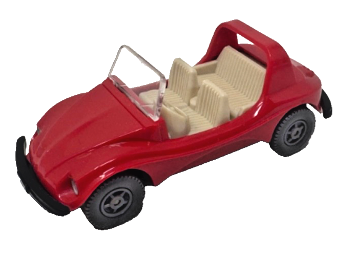 Wiking H0 34 - VW 1303 Buggy - rot - Berlin-W - H0 HO 1:87