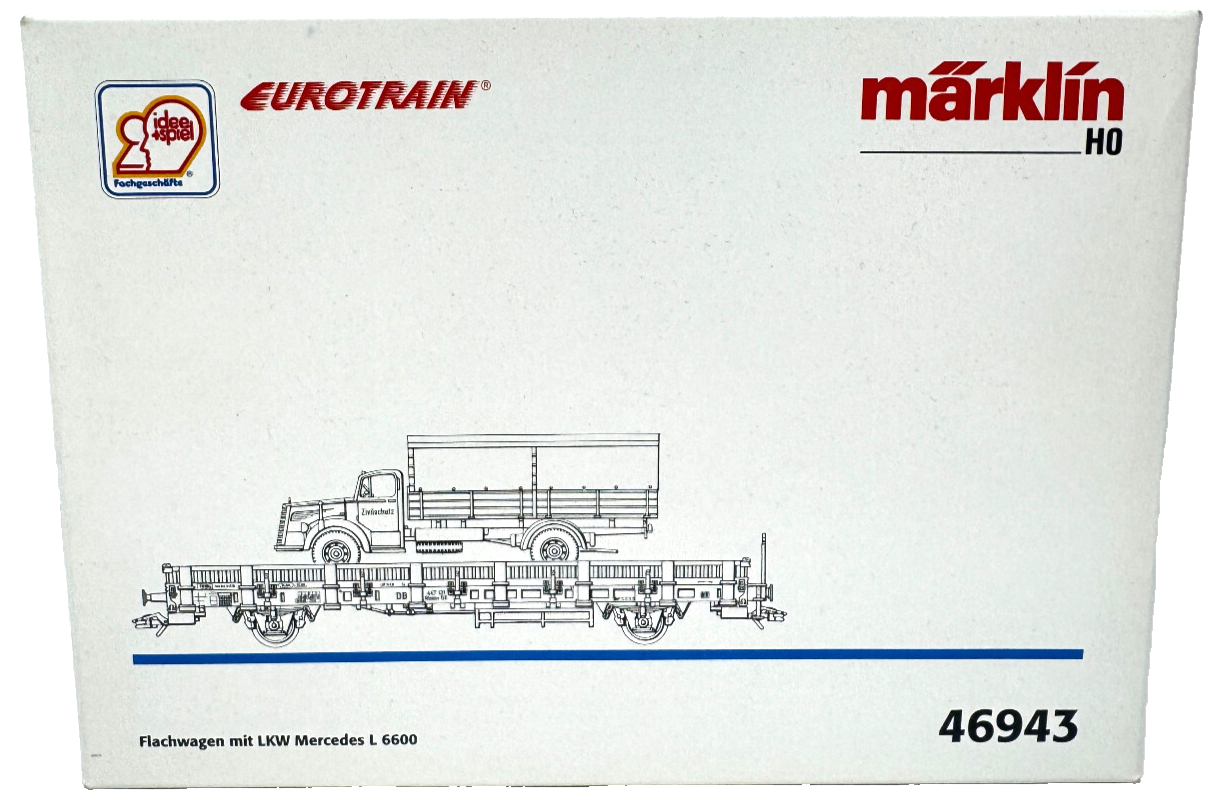 Märklin - LEERKARTON - 46943 Leerverpackung idee + spiel - H0 HO 1:87 Märklin - LEERKARTON - 46943 Leerverpackung idee + spiel - H0 HO 1:87