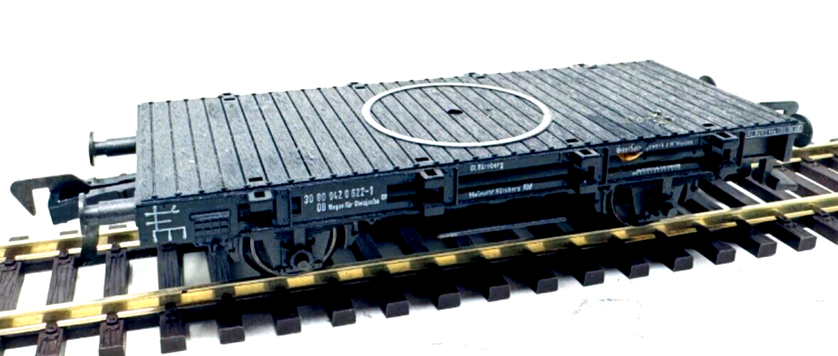 Fleischmann H0 5219 Flachwagen 30 80 942 0 622-1 - DB - 1:87 H0 HO