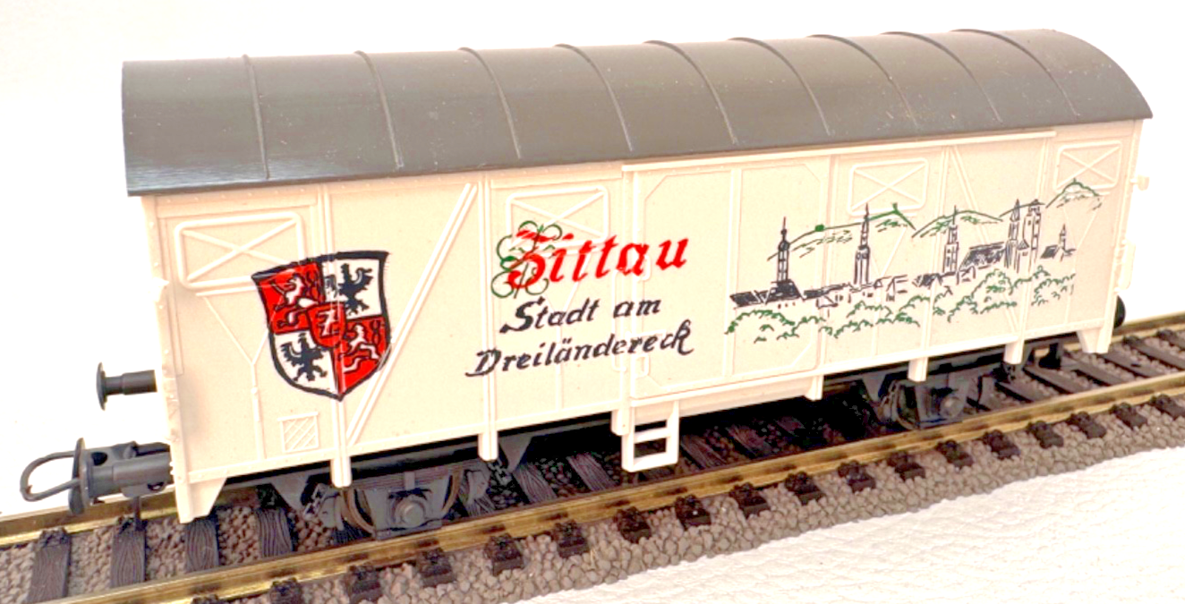 Sachsenmodelle H0 18696  Werbewagen Zittau Stadt am Dreiländereck - HO H0 1:87