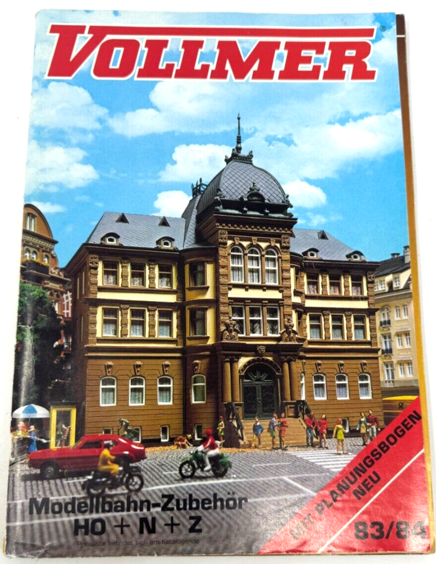 Vollmer Katalog 1983/84 - 130 bebilderte Seiten 1:87 HO + N + Z